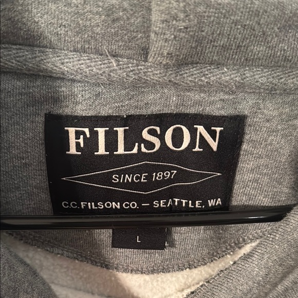 Men’s Filson Prospector Graphic Hoodie, Size L, Used - Like New - Picture 4 of 8